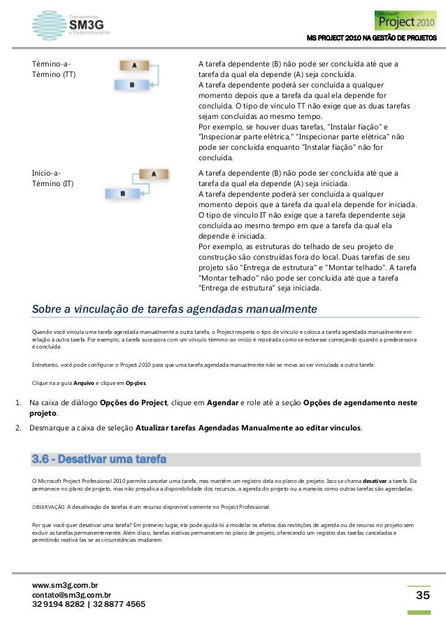 apostila de ms project 2010